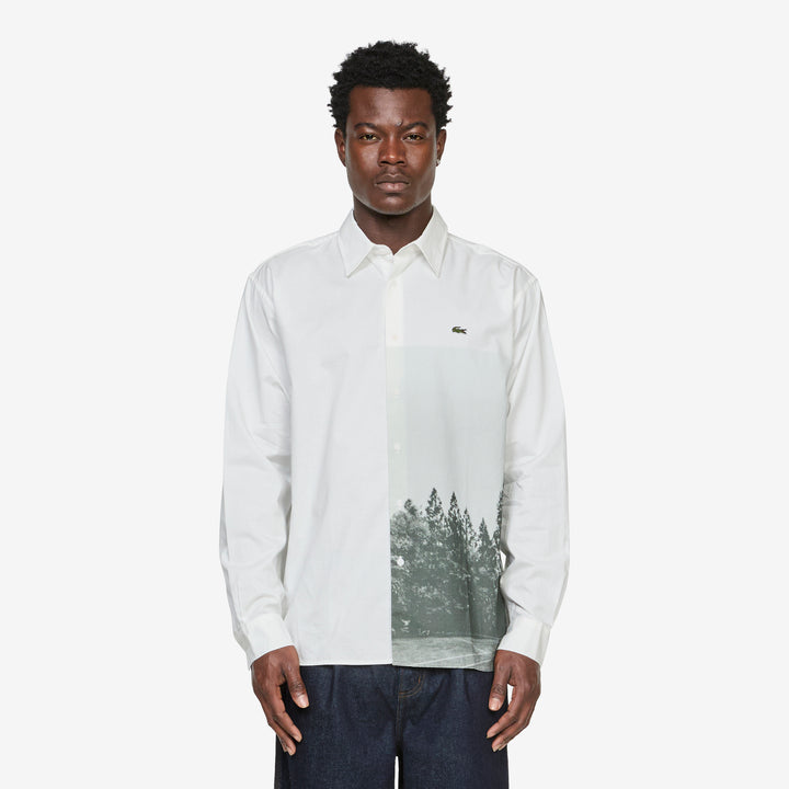 Rotation 2 Twill Longsleeve Shirt Flour Front