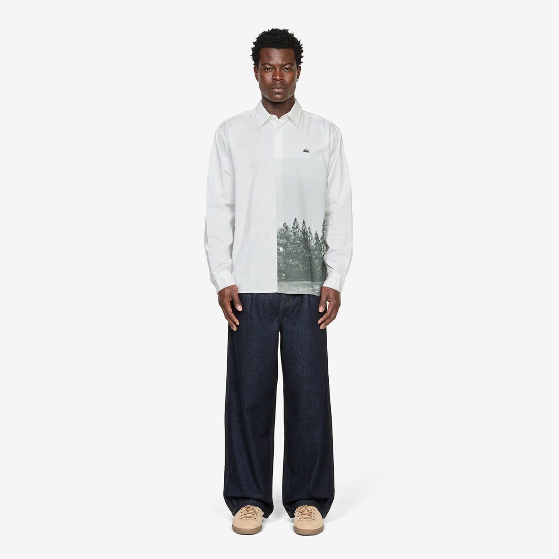 Rotation 2 Twill Longsleeve Shirt Flour Shirts