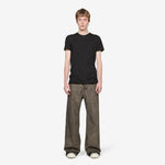 Level T-Shirt Black Cotton Gauze Jersey
