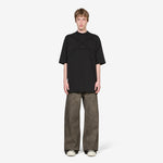 Jumbo SS T-Shirt Black Cotton Jersey