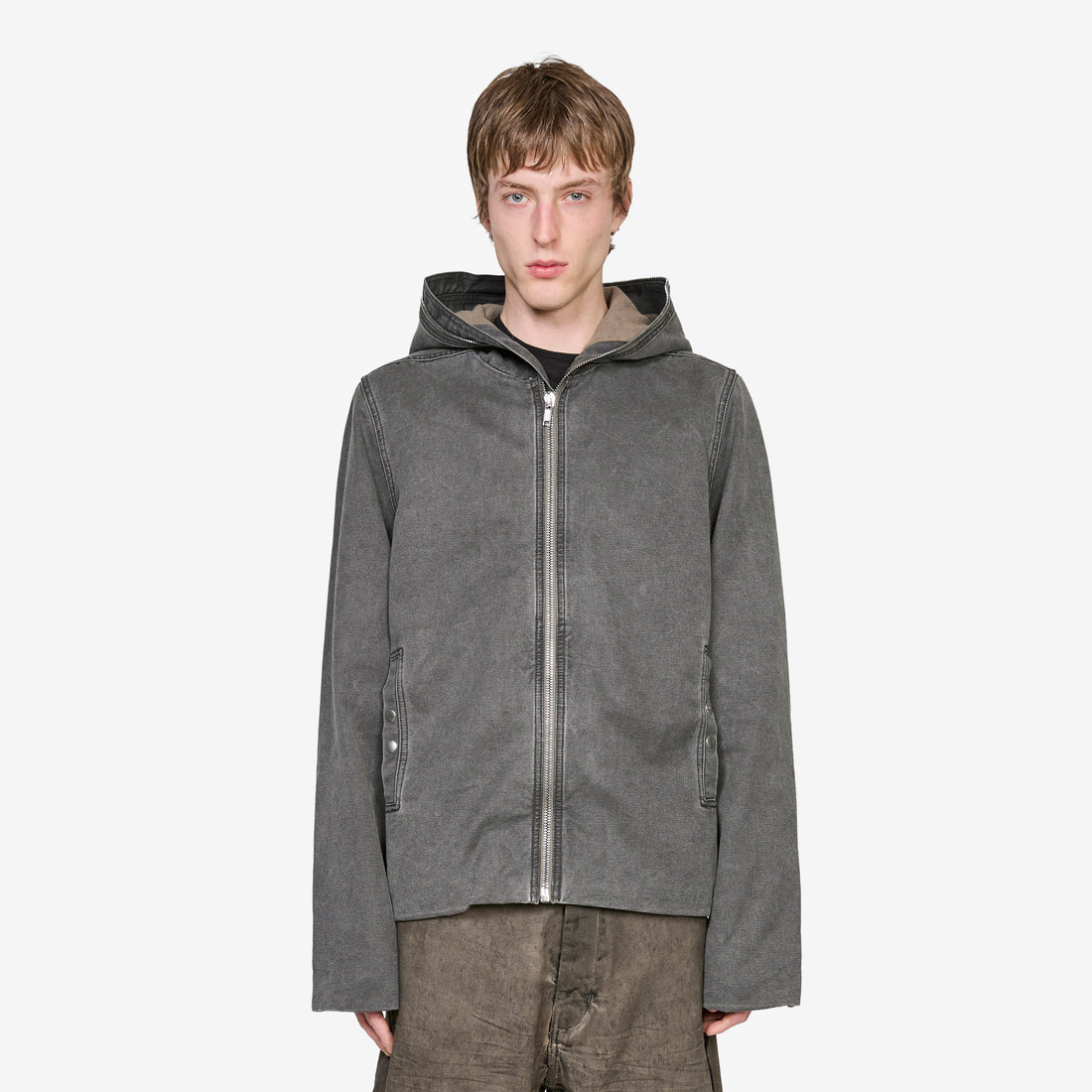 Gimp Zipfront Jacket Gravel Canvas Jackets