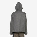 Gimp Zipfront Jacket Gravel Canvas
