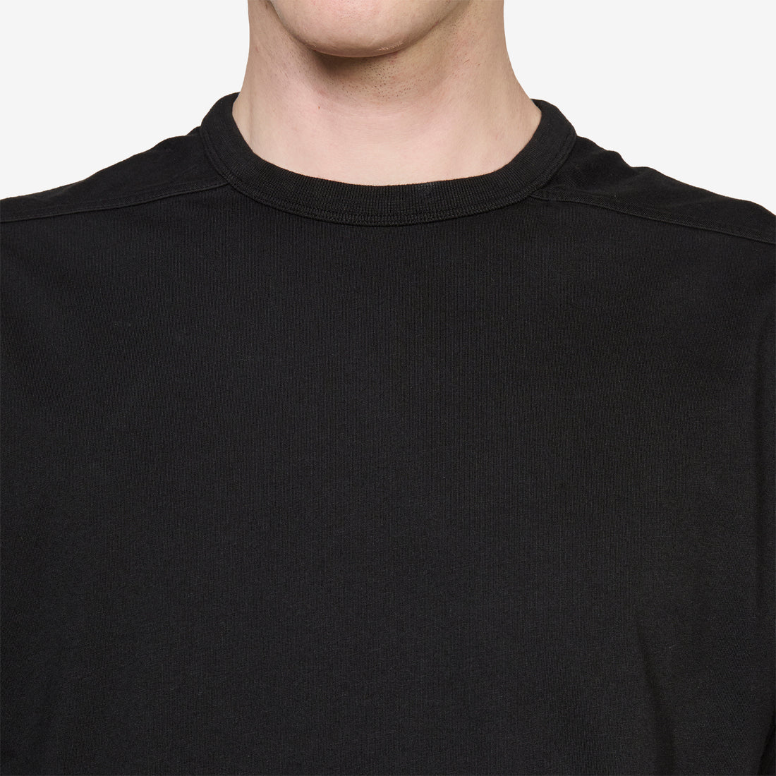 Brad T-Shirt Black Medium Weight Cotton Jersey Tees