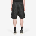 Cargobela Shorts 13oz Black Wax Denim