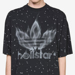 Hellstar x Graphic T-Shirt Black