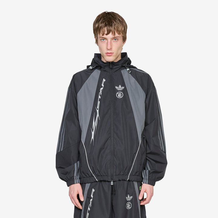 Hellstar x Tracksuit Jacket Black Front