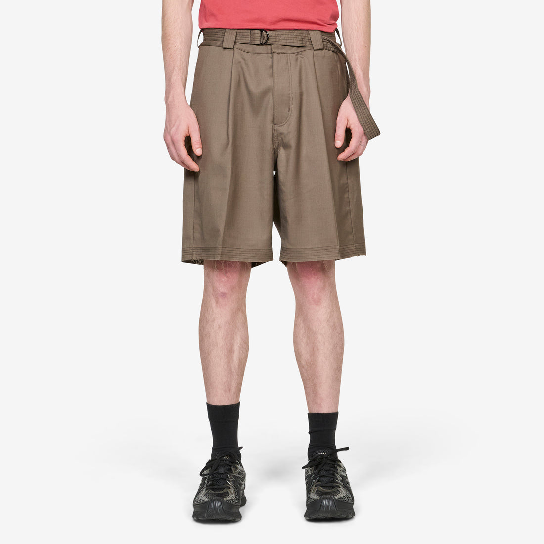 Above The Clouds x Cut Short Brown | Black Shorts