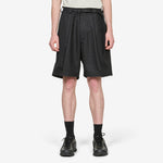 Cut Short Black Plaid