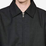 Zip Coach Black Plaid