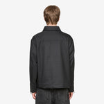 Zip Coach Black Plaid