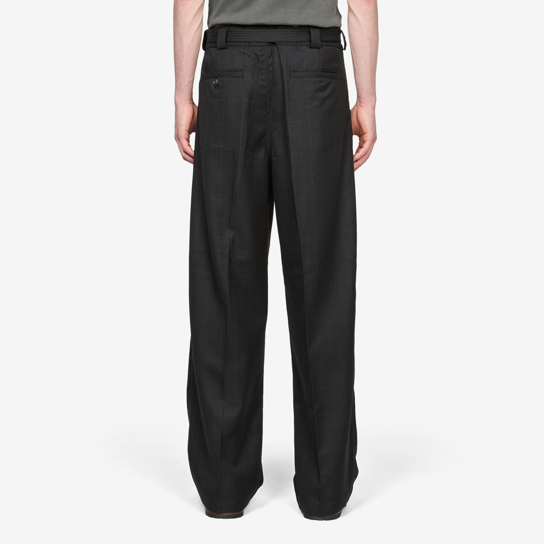 Limit Trouser Black Plaid Pants