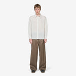 Drop Longsleeve Shirt White Stripe