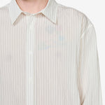 Drop Longsleeve Shirt White Stripe