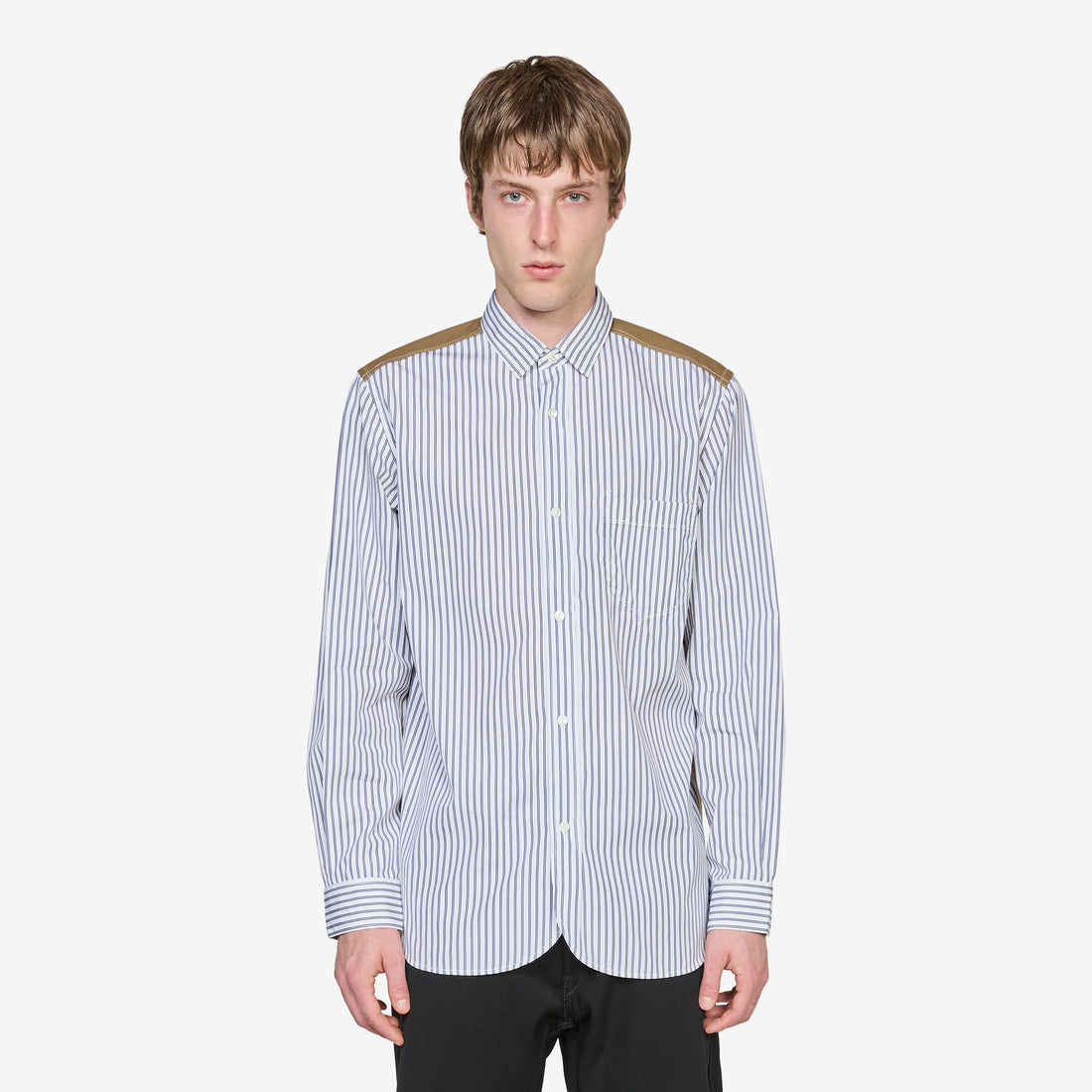 Stripes Shirt White | Navy | Beige Shirts