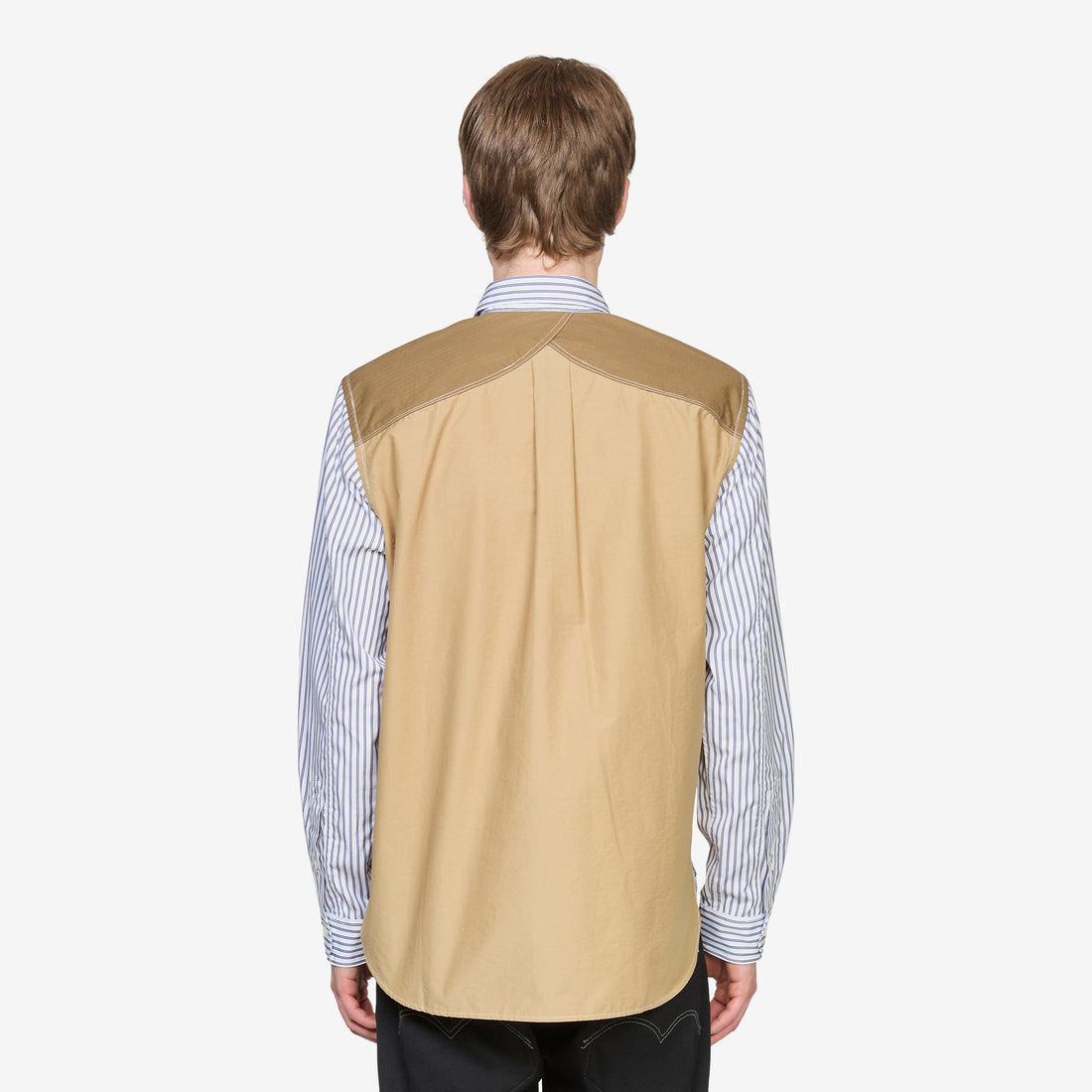 Stripes Shirt White | Navy | Beige Shirts