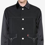 Levi's Wool Contrast Stitch Jacket Black