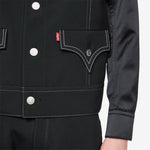 Levi's Wool Contrast Stitch Jacket Black