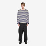 Longsleeve T-Shirt Natural | Navy