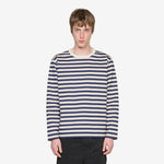 Longsleeve T-Shirt Natural | Navy