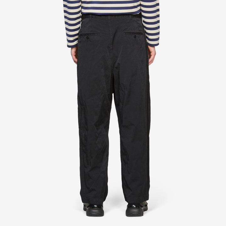 Nylon Pants Black