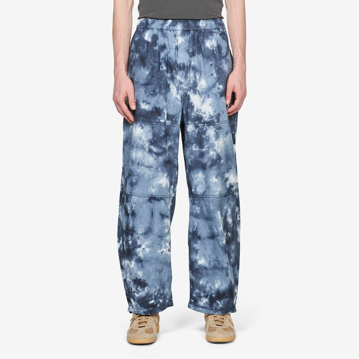 Pigment Dyed Ripstop Double Knee Easy Pants Tie-Dye Front