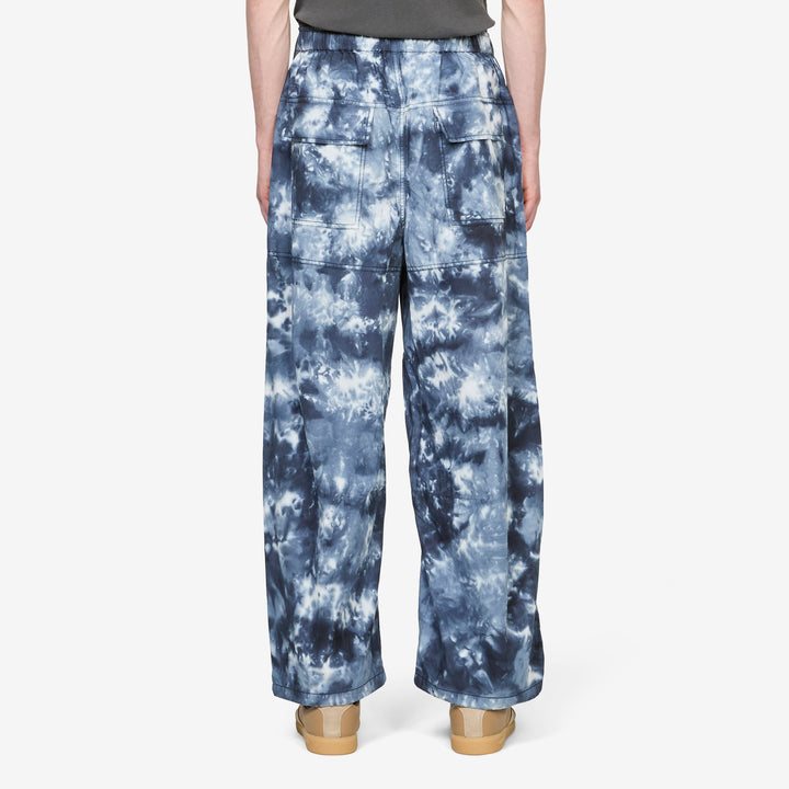 Pigment Dyed Ripstop Double Knee Easy Pants Tie-Dye