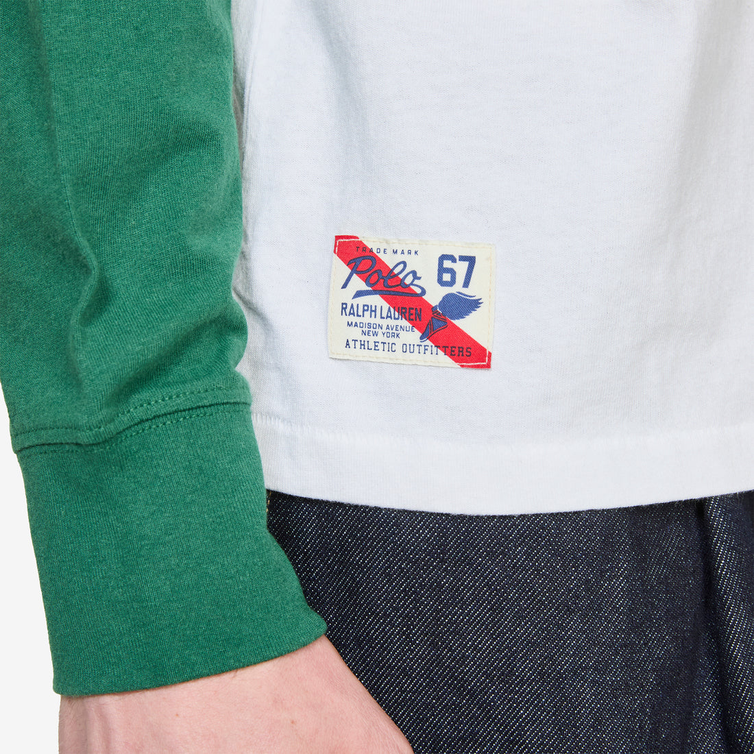 Custom Slim Fit Jersey Baseball T-Shirt White | New Forest Tees