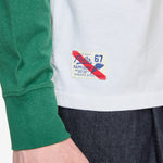 Custom Slim Fit Jersey Baseball T-Shirt White | New Forest