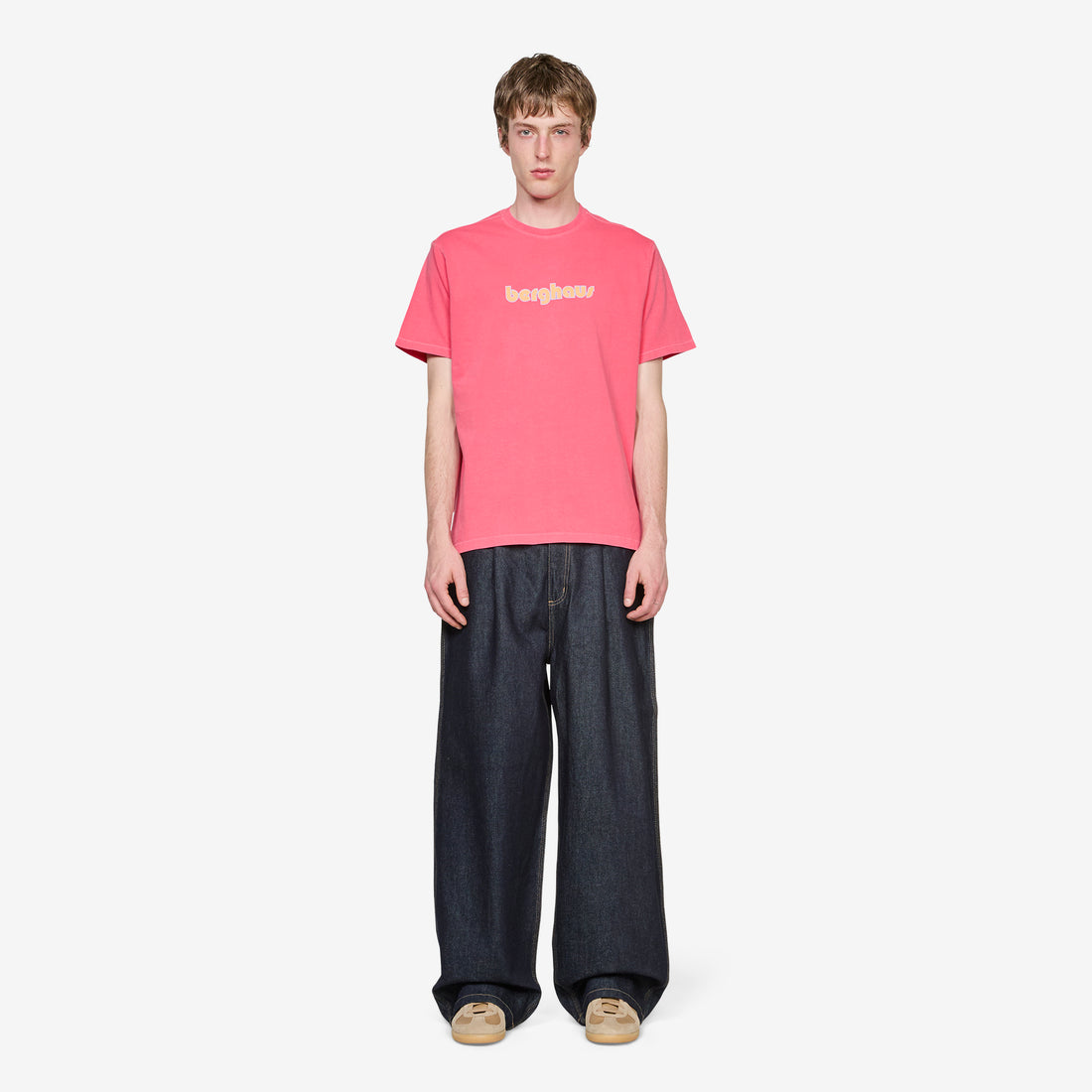 Berghaus x Logo T-Shirt Washed Haute Red Tees