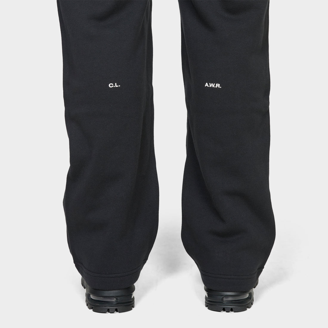 NOCTA Fleece CS Open-Hem Tracksuit Pant Black | Black | White Pants