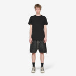 Level T-Shirt Black Medium Weight Cotton Jersey