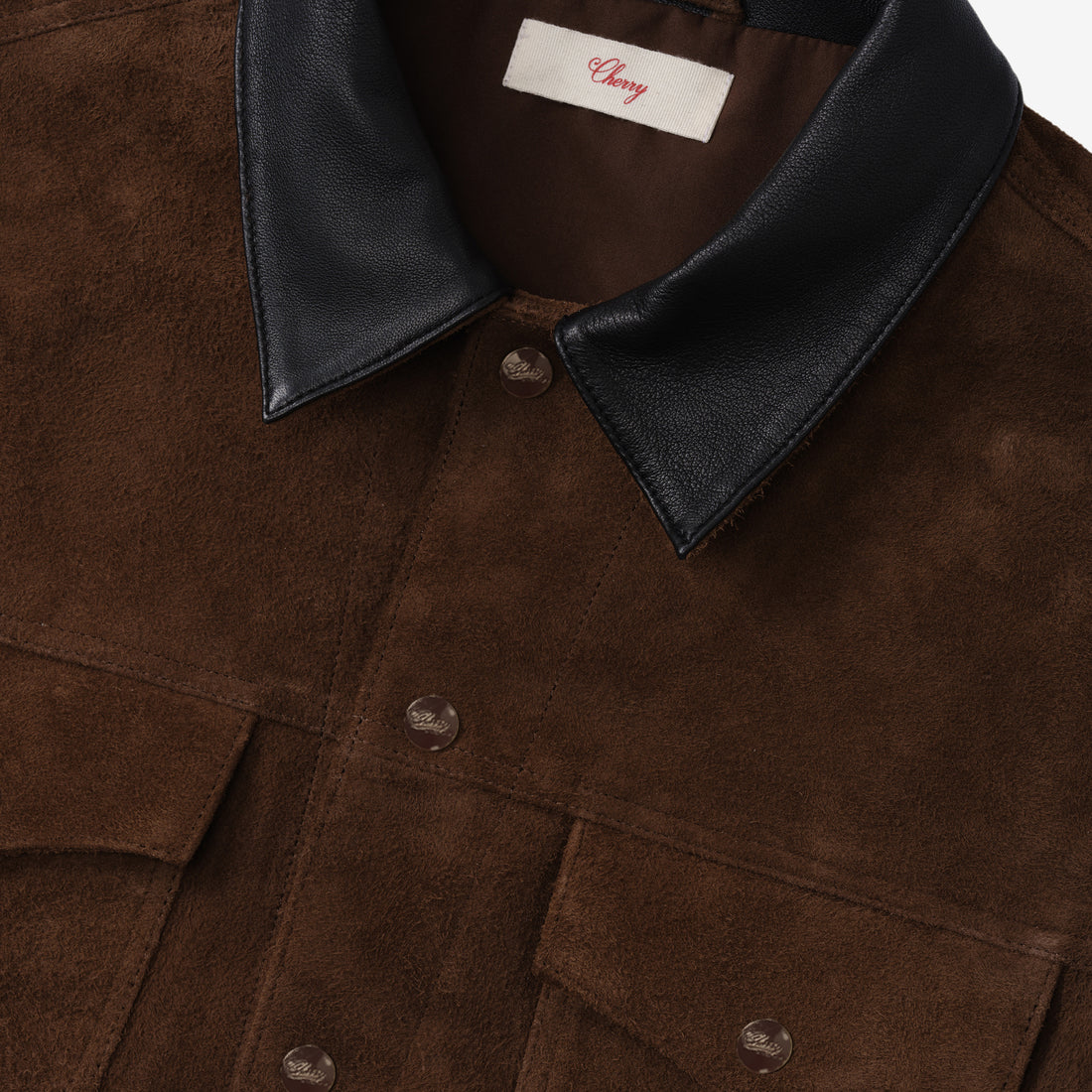 Rough Out Suede Trucker Jacket Brown Jackets