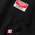 Chevron Pullover Hoodie Vintage Black
