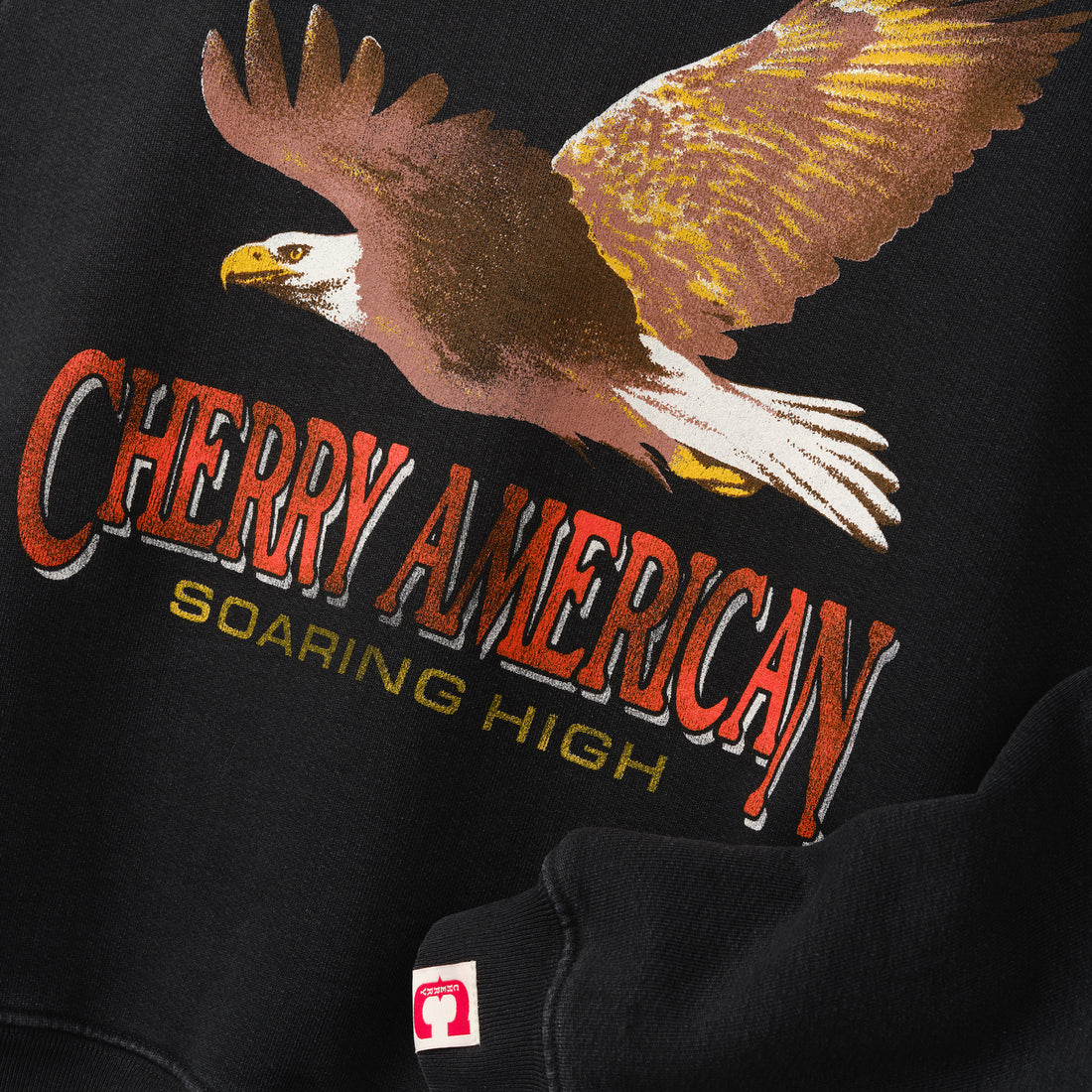 Soaring Crewneck Black Jumpers