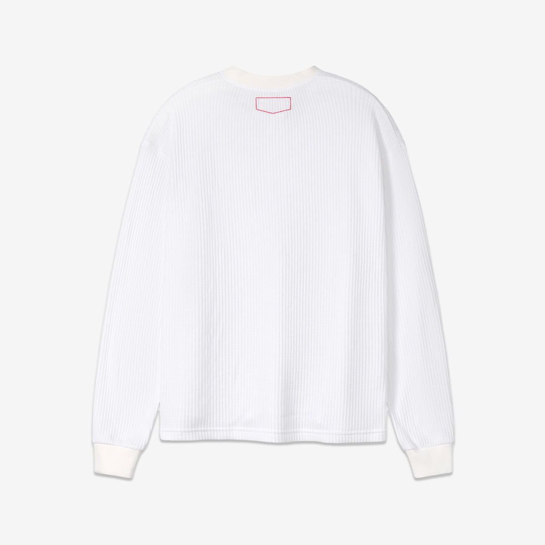 Henley Thermal White Tees