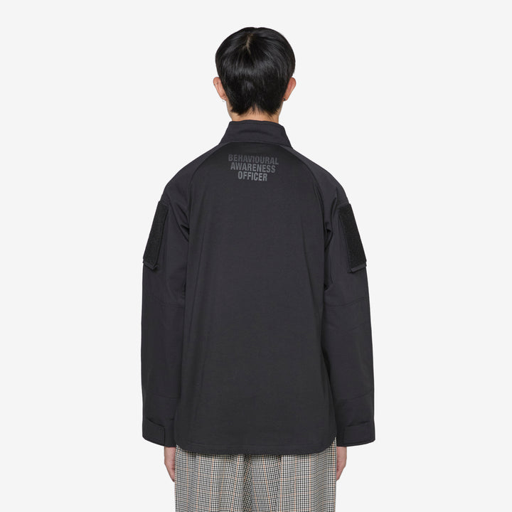 Tactical Half Zip Black