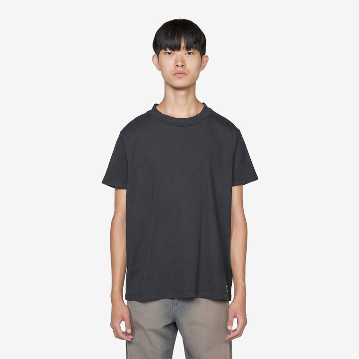 Bliss T-Shirt Washed Black Band Jersey Front
