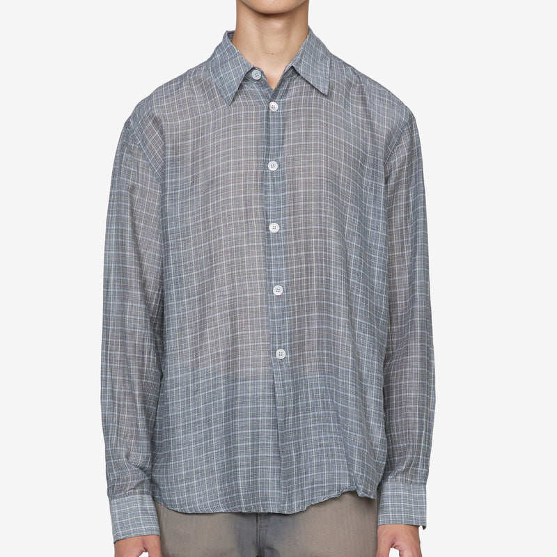 Beyond Shirt Picnic Check Cotton Silk Shirts