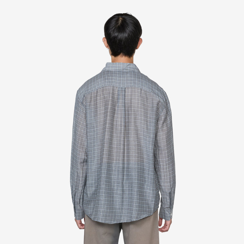 Beyond Shirt Picnic Check Cotton Silk Shirts