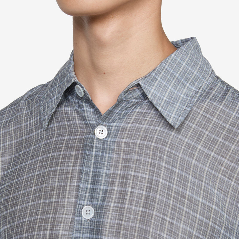 Beyond Shirt Picnic Check Cotton Silk Shirts