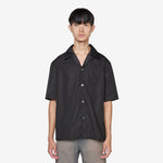 Heusen Shirt Shortsleeve Black All Day Poplin