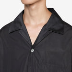 Heusen Shirt Shortsleeve Black All Day Poplin