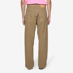 Wide Twist Jeans Light Brown