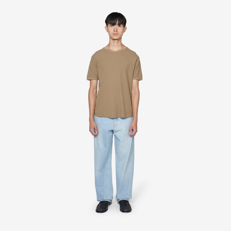 Jagger Waffle T-Shirt Khaki Tees