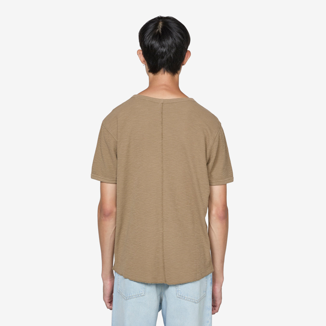 Jagger Waffle T-Shirt Khaki Tees