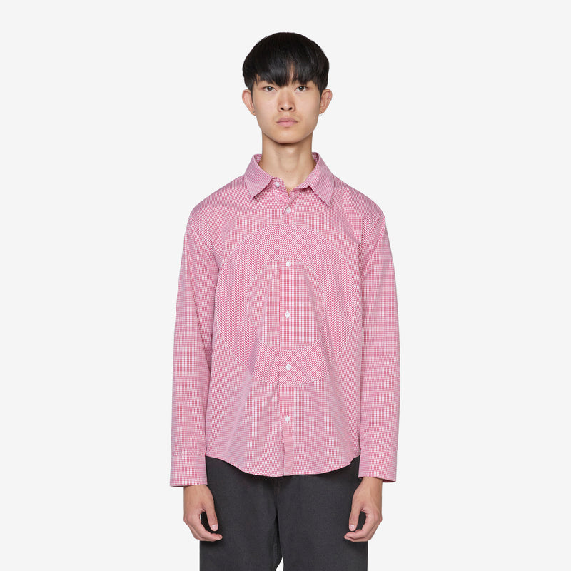 O Gingham Shirt Red | White Shirts