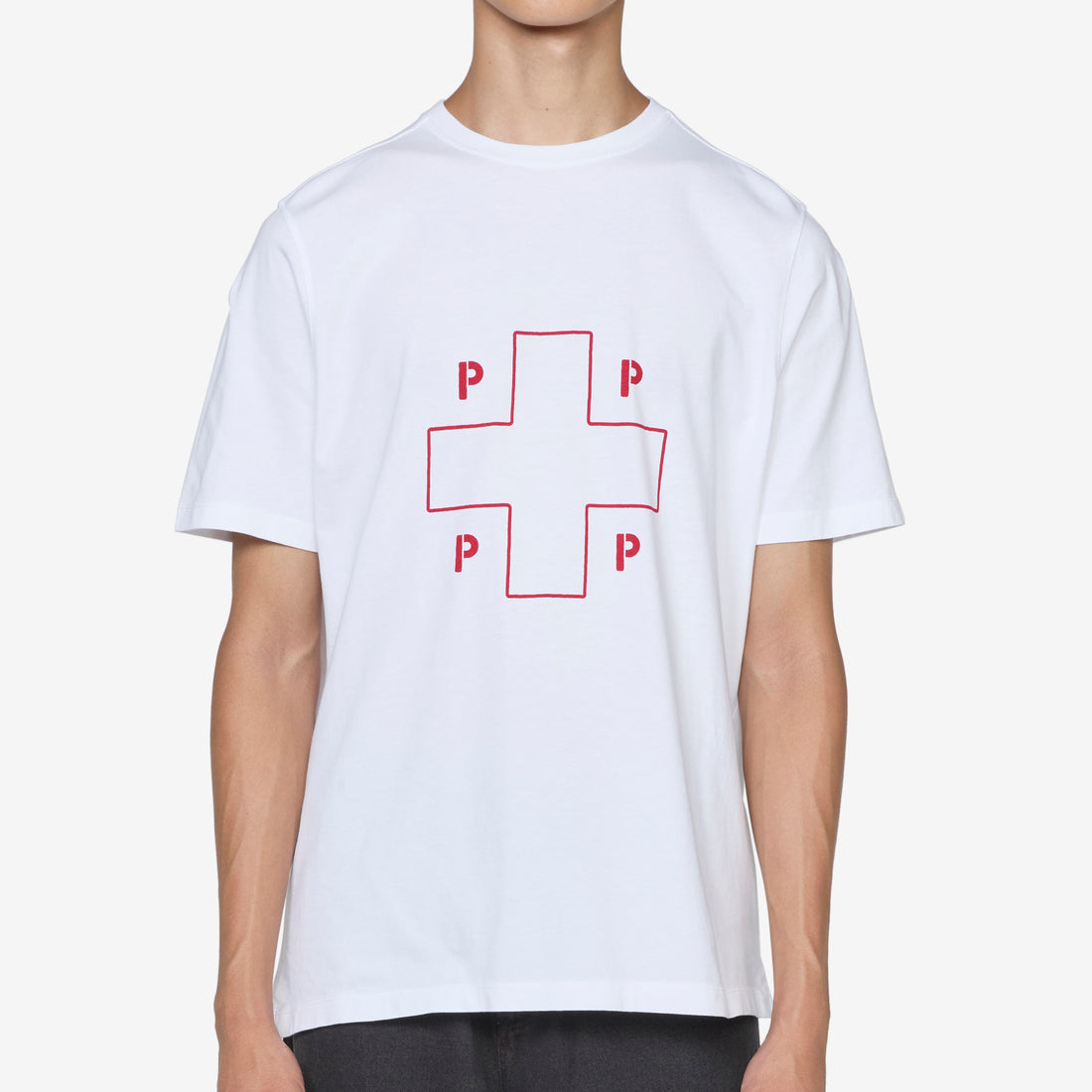 Lifesaver Logo T-Shirt White Tees