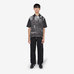 Chima Shortsleeve Shirt Black | White