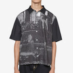Chima Shortsleeve Shirt Black | White