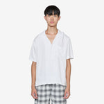 Orson Beaded Shirt White